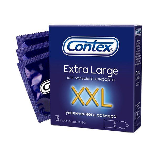 картинка Презервативы Контекс №3 Extra Large от Интернет-аптека